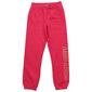 Girls &#40;7-16&#41; Nautica Solid Gold Glitter Logo Jogger Sweatpants - image 1