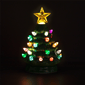 Northlight Mini LED Retro Green Christmas Tree with Star Ornament - image 3
