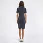 Womens Absolutely Famous Short Sleeve Stripe Sweater Dress - image 2