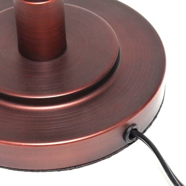 Lalia Home Studio Loft Rustic Caged Shade Table Lamp