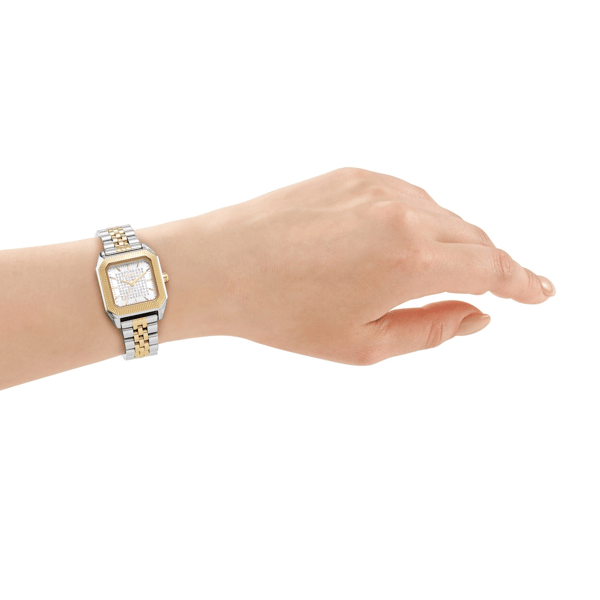 Womens DKNY Signature Shape Two-Tone Watch - DK1L154M0255