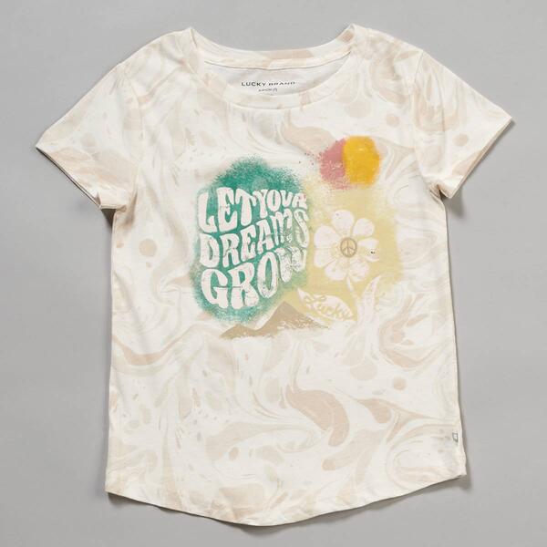 Girls &#40;7-16&#41; Lucky Brand Dreams Grow Tee - image 