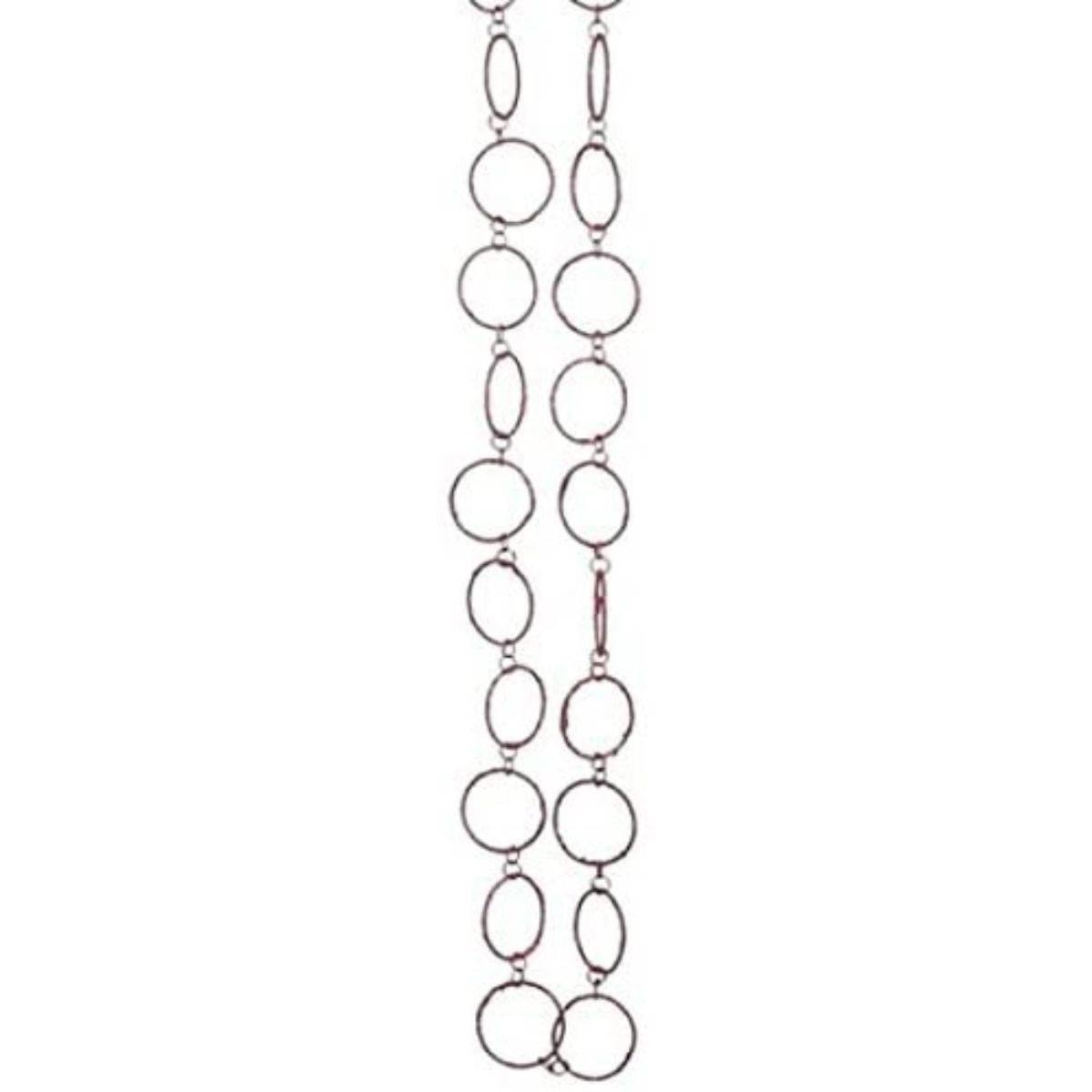 Allstate 5ft. Pretty In Pink Christmas Garland