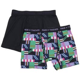 Pair of Thieves Red Holiday Boxer Brief+Socks Set