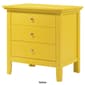 Passion Furniture Hammond 3-Drawer Nightstand - image 13