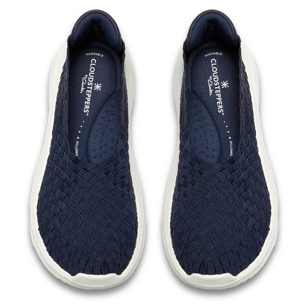 Womens Clarks® Cloudsteppers™ Solevana Weave Sneakers - Wide