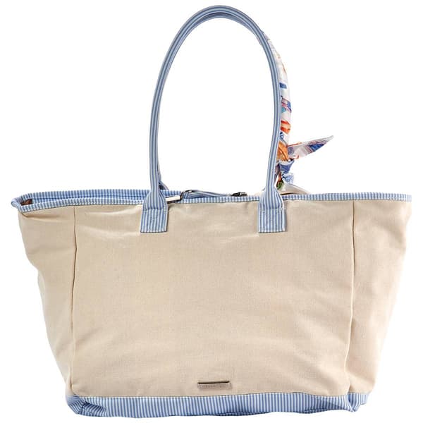 Madden Girl Embroidered Canvas Tote