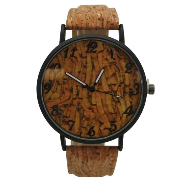 Womens Olivia Pratt(tm) Cork Style Watch - 70008 - image 