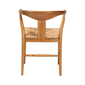bali & pari Fika Dining Chair with Woven Seagrass Seat - image 4