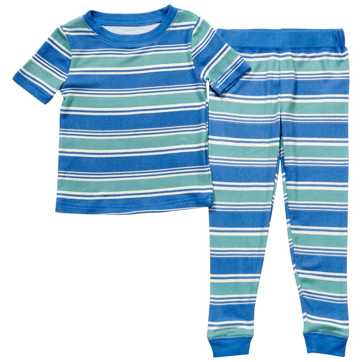 Toddler Boy Sleep On It® Stripe Tight Fit Pajama Set
