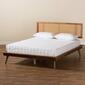 Baxton Studio Nura Mid-Century Modern Wood Full-Size Platform Bed - image 7