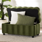 bali & pari Paulina Velvet Storage Bench - image 10