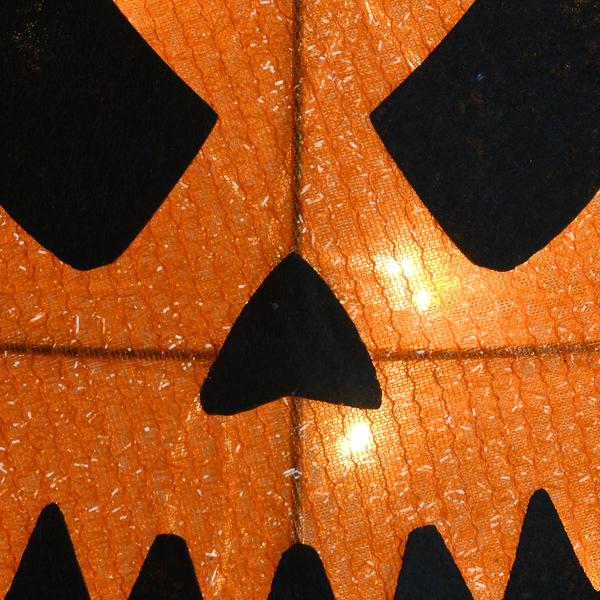 National Tree 16in. Pre-Lit Scary Jack-O-Lantern Décor