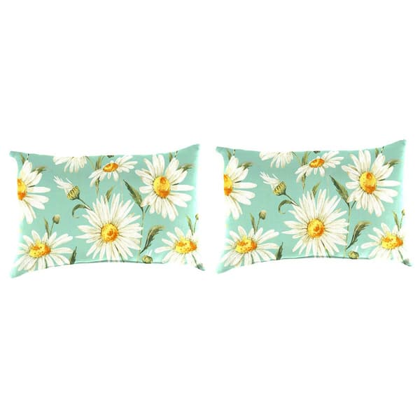 Jordan Manufacturing 2pk. Daphne Iceberg Lumbar Throw Pillows