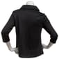Womens Love Scarlett 3/4 Sleeve Pleated Zip Neck Blouse - image 2