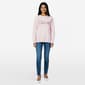 Juniors No Comment Soutache Love Applique Sweatshirt - image 2
