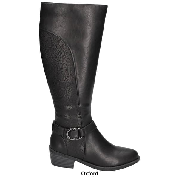 Womens Easy Street Luella Tall Boots - Wide Calf