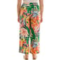 Womens Zac & Rachel Tropical Pull On Wide Leg Pants - image 2