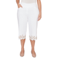 Plus Size Alfred Dunner Natural Wonder Leaf Cut Out Super Stretc - image 1