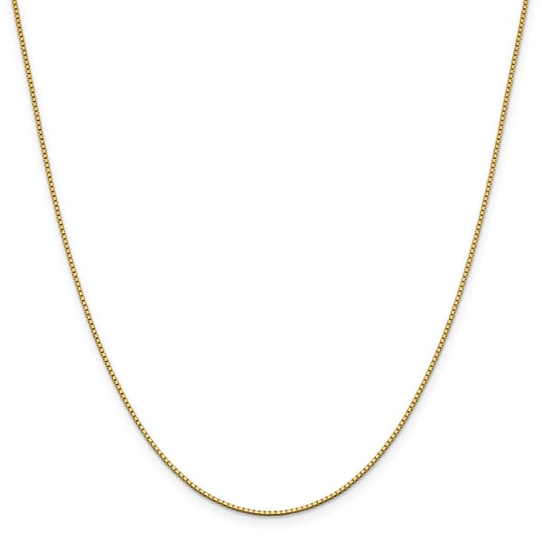 Gold Classics(tm) 1.05mm. 14kt. Gold Box Chain Necklace - image 