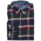 Mens Chaps Long Sleeve Stretch Flannel Shirt - Navy/Multi - image 1