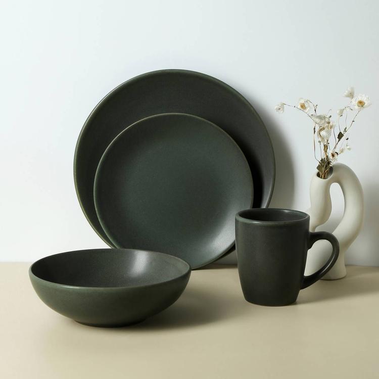 Stone Lain Grao 16pc. Stoneware Dinnerware Set