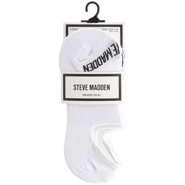 Womens Steve Madden 5pk. Arch Hug Low Cut Socks - image 