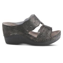 Womens Flexus&#174; By Spring Step Dreiser Wedge Slide Sandals