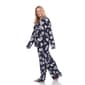 Plus Size White Mark 2pc. Long Sleeve Dotted Floral Pajama Set - image 3