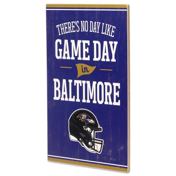Open Road Ravens Wooden Gameday Vertical Wall Decor