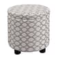 Convenience Concepts Designs4Comfort Geometric Storage Ottoman - image 1