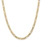 Gold Classics&#40;tm&#41; 4.75mm. 14k Gold Flat Figaro Chain Necklace - image 1