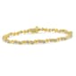 Diamond Classics&#8482; 1/2 ct. Yellow Plated Tennis Bracelet - image 3