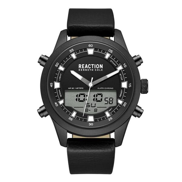 Mens Kenneth Cole&#40;R&#41; Reaction&#40;tm&#41; Analog Digital Watch - KRWGD9005302 - image 