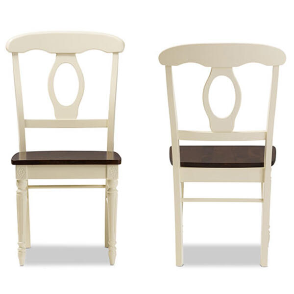 Baxton Studio Napoleon French Country Set of 2 Dining Chairs
