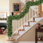 Puleo International 9ft. Warm White LED Artificial Garland - image 2