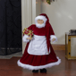 Northlight 24in. Mrs.Claus with Braided Hair Christmas Figure - image 2