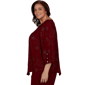 Plus Size Alfred Dunner Union 3/4 Sleeve Sparkle Soutache Blouse - image 4