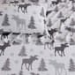 FreshFolds Velvet Luxe Moose Velvet Plush Fleece Sheet Set - image 5