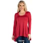Womens 24/7 Comfort Apparel Long Sleeve Flared Tunic Top - image 5