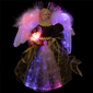 Northlight Color Changing Brown Christmas Angel Tree Topper - image 3