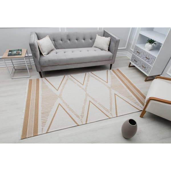 Rugs America&#8482; Sloane Gilded Tropics Geometric Area Rug