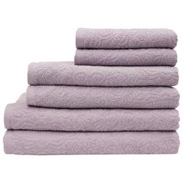 Portofino 6pc. Velour Bath Towel Set