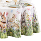 Threadmade Bunny Blossom Easter Tablecloth - image 4