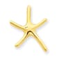 Gold Classics&#40;tm&#41; 14k. Starfish Chain Slide Charm - image 1