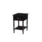 Convenience Concepts Country Oxford End Table w. Charging Station - image 2