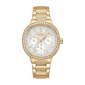 Womens DKNY Crystal Covered Dial Gold Watch - DK1L084M0225 - image 1