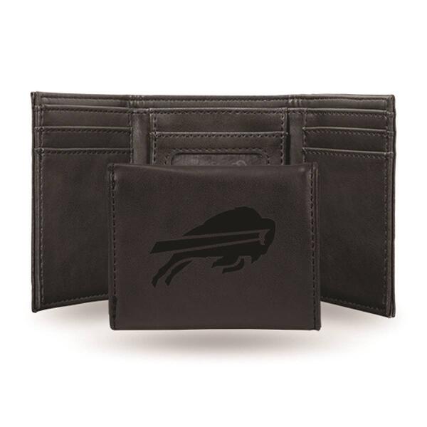 Mens NFL Buffalo Bills Faux Leather Trifold Wallet - image 