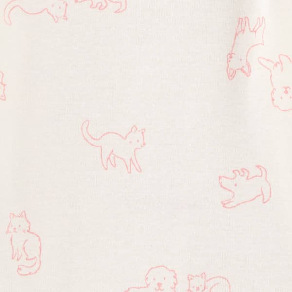 Baby Girl &#40;NB-24M&#41; Carter&#8217;s&#174; 4pk. Puppy & Cat Bodysuits