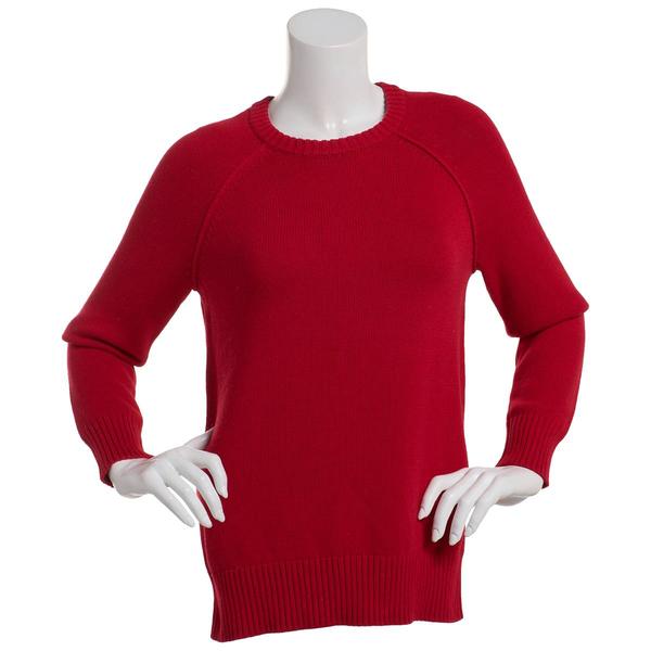 Womens 89th & Madison Perfect Crew Neck Sweater